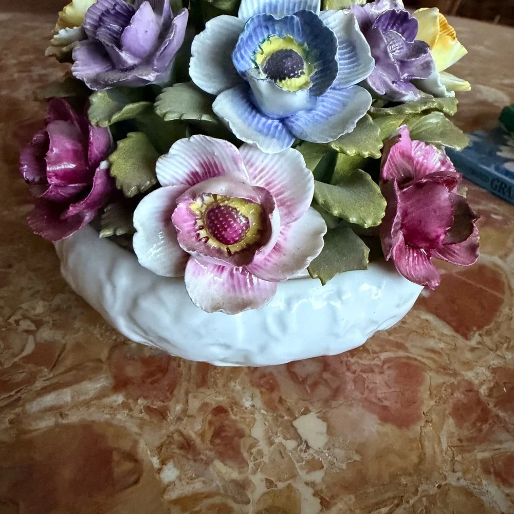 Floral Ceramic Bouquet - Multicolor